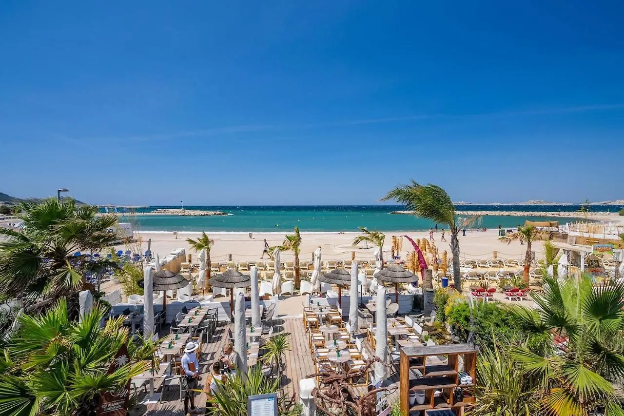 The Beach Of The Marina Olympique, Lovely Appartment 0*, Marseille