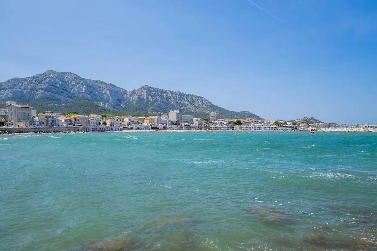 The Beach Of The Marina Olympique, Lovely Appartment 0*, Marseille France