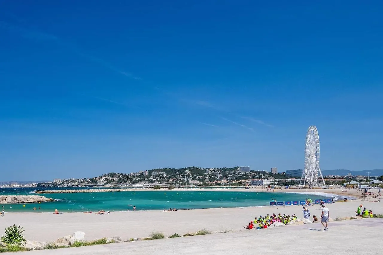 The Beach Of The Marina Olympique, Lovely Appartment Marseille